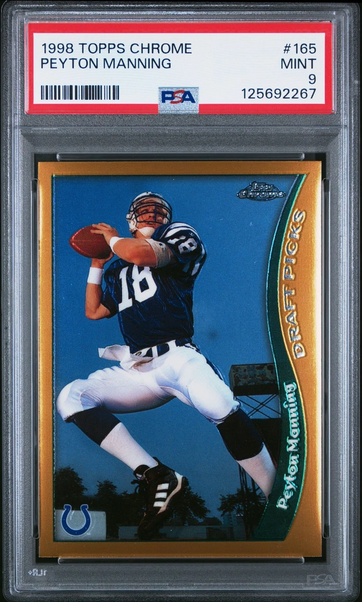 Peyton Manning Football Grade 9 Rookie Sports Trading Cards