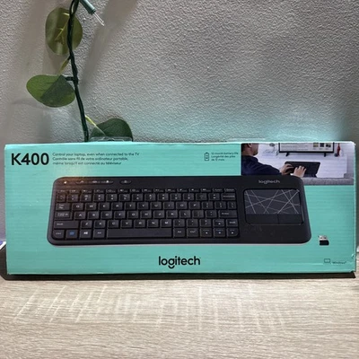 Logitech K400 (920-003070) Teclado Inalámbrico Panel Táctil Multitáctil Incorporado. NUEVO. - Imagen 1 de 4