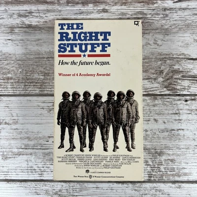 The Right Stuff (VHS) Sam Shepard-Scott Glenn-Ed Harris-Dennis Quaid - Image 1 of 4