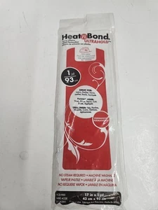 Therm-o-web HeatnBond Ultrahold Iron-On Adhesive 1 yd No Steam Machine Wash NEW - Picture 1 of 5