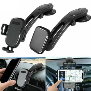 360 Rotatable Car Dashboard Phone Mount; Adjustable Rotating Universal Accessory - Picture 1 of 9