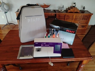 PFAFF Creative 4.5 sewing machine with embroidery attachment - image 1 of 4