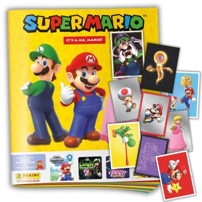 Panini Super Mario 2 Sticker | It’s-a me | Komplettes Set mit allen 224 Stickern