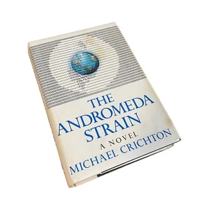 Michael Crichton Erstausgabe The Andromeda Strain 1969 Hardcover Buch - Bild 1 von 16