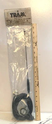 Tram Antenna Model 1091-BNC  Trunk or Hole Mount Kit 800-1000 MHz - Image 1 of 4