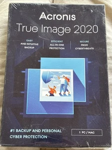 ACRONIS TRUE IMAGE 2020 Perpetual License 1 User PC/MAC - Picture 1 of 10