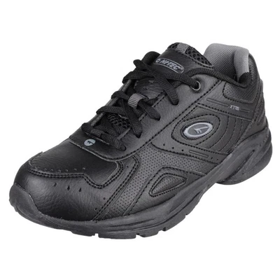 Hi Tec XT115 Trainer Black  Childrens Full lace front with five eyelets, Perfor - Image 1 of 4