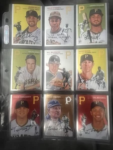2023 topps chrome platinum anniversary Pittsburgh Pirates 9 Card Set (4-RC) - Picture 1 of 11