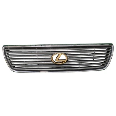 01-04 Lexus LS430 Front Bumper Upper Grill Grille Chrome Emblem 53112-50090 OEM Foto 1 de 4