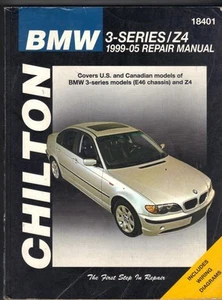 BMW 3 SERIES,E46 323i,325i,328i,330i,Ci & Z4 ROADSTER CHILTON MANUAL 1999-2005 - Picture 1 of 1