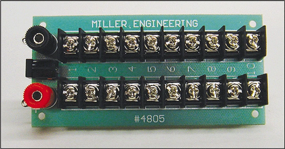 Miller Engineering 4805 Power Distribution Board for Train Layout
