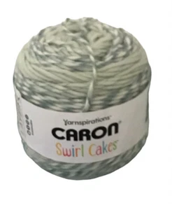 Yarnspirations Caron Swirl Cakes Lovely Layers Yarn Mint Frappe Green 8oz bulk - Picture 1 of 2