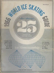 1966 World Ice Skating Guide - Ice Capades Ice Follies Holiday on Ice Zamboni - Bild 1 von 2