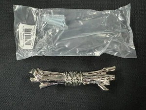 211375 SILVER-TONE BUNDLED TWIG PULL CABINET HANDLE MICHAEL ARAM - Picture 1 of 3