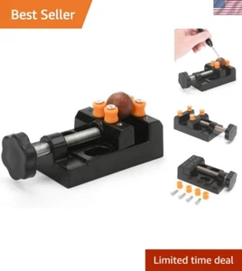Universal Aluminum Mini Drill Press Vise - Precision Tool for Crafts & Repairs - Picture 1 of 11