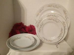 16 pcs JOYCE by Lovely Fine China~4 ea Dinner/Salad/Bread & Butter/Dessert Bowl - Picture 1 of 6