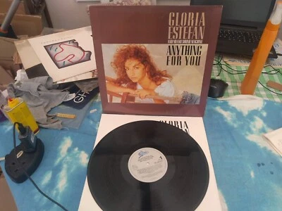 Gloria Estefan And Miami Sound Machine - Anything For You LP Album Epic EUROPE - Image 1 of 4