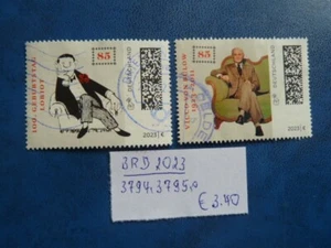 RFA 2023, Vico von Bülow, Loriot, Michel 3794, 3795, o - Imagen 1 de 1