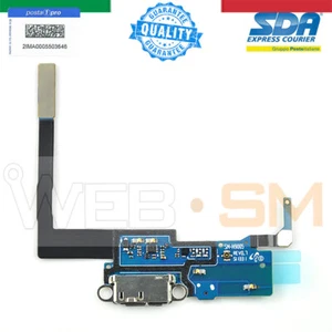 SAMSUNG GALAXY NOTE 3 LTE N9005 FLAT DOCK RICARICA CONNETTORE USB MICROFONO  - Imagen 1 de 1