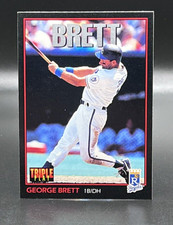 1993 Triple Play George Brett  #214   Kansas City Royals Baseball Card