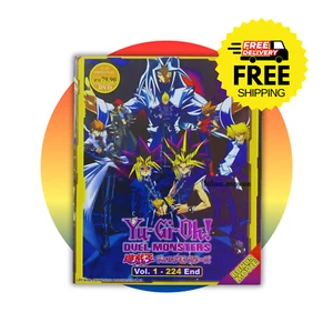 YU GI OH! DUEL MONSTER Vol.1-224 End + MOVIE ANIME DVD ENGLISH SUBS REGION ALL - Picture 1 of 9