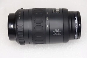 [Near Mint] SMC Pentax F 80-200mm f/4.7-5.6 Camera Lens K Mount Caps - Picture 1 of 7