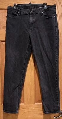 MICHAEL KORS Jeans Mens Grant Classic Fit Cotton Stretch Black 36x30 - Image 1 of 4