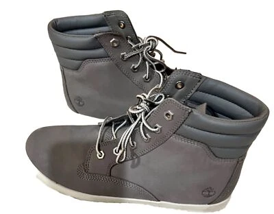 Timberland Boots Womens US 9.5 Dausette High Top Sneakers Grey Closed Toe - Image 1 of 4