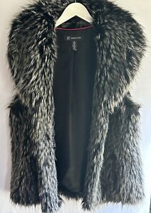 I N C International Concepts Faux Fur Vest Size XL