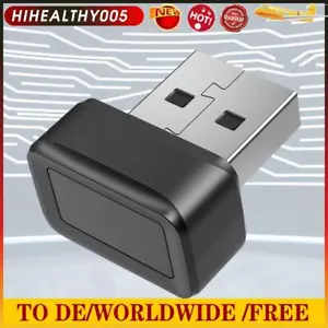 Fingerabdruck Sensor USB Dongle Fingerprint Reader Windows Hello Win 10 11 Neu - Bild 1 von 12