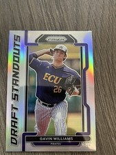 2021 Panini Prizm Draft Picks - DRAFT STANDOUTS - SILVER PRIZM - GAVIN WILLIAMS