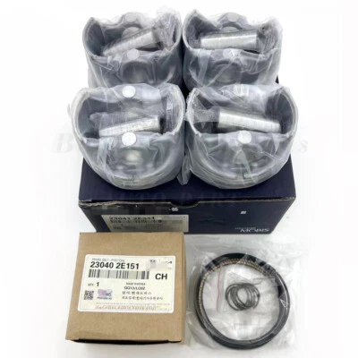 Motor de 2,0 L de conexión de pistón y anillos para Hyundai Sonata KIA K5 HYBRID 2016-2019 Foto 1 de 4