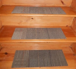 13 Stufen Indoor Treppenstufen Treppe Stufe Teppich Carpet 8" x 24". - Bild 1 von 6