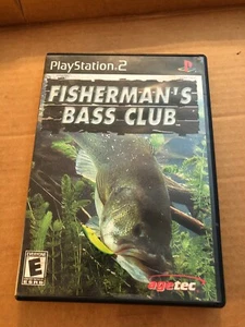 SONY PLAYSTATION 2 - FISHERMAN'S BASS CLUB - SIN MANUAL - PS2 - Imagen 1 de 4