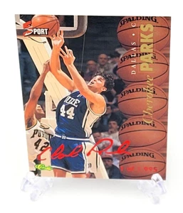 1995 Classic 5 Sport Cherokee Parks Red Facsimile Signings Dallas Mavericks S 11 - Picture 1 of 2