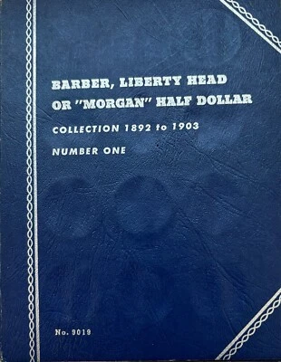  Barber, Liberty Head, Morgan 50c Half Dollar  1892-1903  Collection - Image 1 of 4