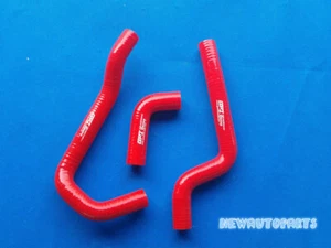 RED Silicone Radiator Hose For KTM 65SX 65 SX 2002-2008 2003 2004 2005 2006 2007 - Picture 1 of 6