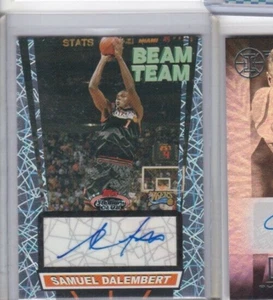 SAMUEL DALMBERT 07-08 TOPPS STADIUM CLUB-BEAM TEAM AUTOGRAPHED CARD-AWESOME!! - Picture 1 of 21