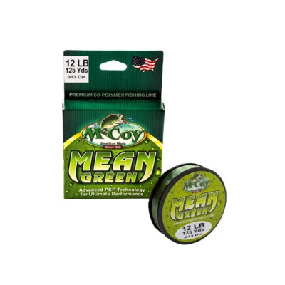 Mean Green - Premium CoPolymer Monofilament Fishing Line - McCoy Fishing - Image 1 of 4