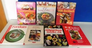 Backbuch, Rezepte, Desserts, Fondues - Verschiedene Bücher - Bild 1 von 38