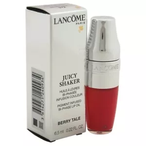 NUEVO EN CAJA LANCOME JUICY SHAKER PIGMENTO INFUNDIDO ACEITE LABIAL BIFÁSICO - #372 BERRY TALE - Imagen 1 de 1