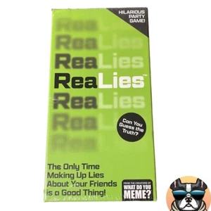 Realies (Real Lies) Party Game, New Sealed, Make Up Lies About Your Friends - Picture 1 of 5