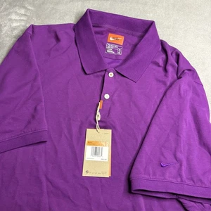 Neu mit Etikett The Nike Poloshirt Herren XXL Dri Fit Kurzarm lila Golf AT6111-502 - Bild 1 von 11
