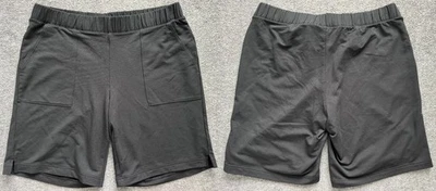 Shorts J. Jill PureJill Affinity French Terry novo com etiquetas médio pequeno 34 x 9 - Imagem 1 de 4