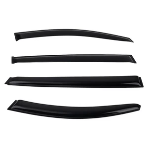 Wind Deflectors  Guard  for Kia Sportage SUV Mk3 2010-2015 Outside Mount Black - Picture 1 of 18