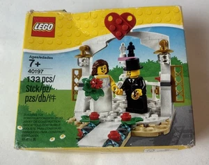 NUEVO LEGO Juego de Favor de Boda 2018 (40197) Pack Decoración de Pasteles 132 Piezas Novia y Novio - Imagen 1 de 3