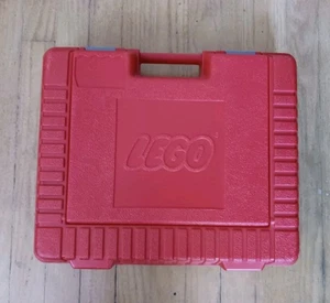 1985 LEGO Carrying Red Suitcase Storage Case Vintage  - Picture 1 of 6