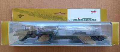 Semirremolque Herpa Minitanks 540 M 931 Low Boy nuevo en paquete Foto 1 de 4