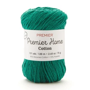 Premier Yarns 38-14 Home Cotton Yarn - Solid-Christmas Green - Picture 1 of 1