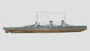 3D Printed Kit 1/200 German SMS Moltke Battlecruiser (full hull) - Bild 1 von 10